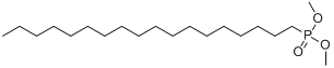 磷酸十八烷二甲酯分子式结构图