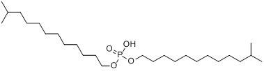 磷酸二异十三烷酯分子式结构图