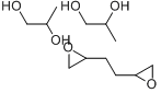 双(丙二醇)双缩水甘油醚分子式结构图