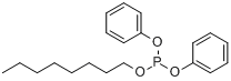 亚磷酸辛二苯酯分子式结构图