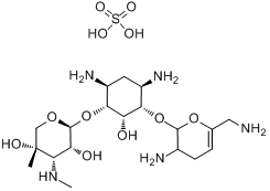 西索米星;西梭霉素分子式结构图
