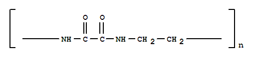 聚[亚氨基(1,2-二氧-1,2-二乙烯基)亚氨基-1,2-二乙烯基]分子式结构图