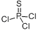 三氯硫磷;硫代磷酰氯;硫代氯化磷酰;三氯化硫磷分子式结构图