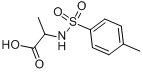 N-(对甲苯基磺酰氨基)-DL-丙氨酸分子式结构图