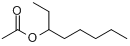 乙酸-3-辛醇酯分子式结构图