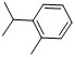 邻异丙基甲苯;邻-异丙基苯;O-异丙基甲苯;1-甲基-2-异丙基苯;1-异丙基-2-甲基苯分子式结构图