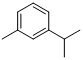 间异丙基甲苯;M-异丙基甲苯分子式结构图