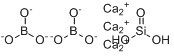 硼硅酸钙分子式结构图