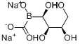 葡糖酸与硼酸的环酯化物钠盐分子式结构图