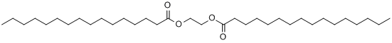 十六烷基酸-1,2-亚乙基酯分子式结构图