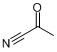 乙酰氰;丙酮腈;氰乙酰分子式结构图