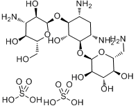 卡那霉素二硫酸盐分子式结构图