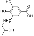 妥尔油脂肪酸与异丙醇胺的化合物分子式结构图