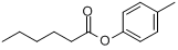 己酸-4-甲基苯酯分子式结构图