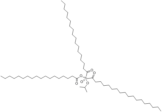 三(十八烷氧基-O)(2-丙氧基)-钛(T-4)分子式结构图