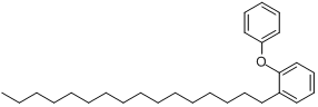 十六烷基苯氧基苯分子式结构图