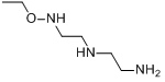 乙氧基丙氧基化的-N-(2-氨基)-1,2-乙烷二胺分子式结构图