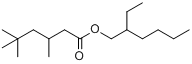 己酸-3,5,5-三甲基-2-乙基酯分子式结构图