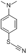 硫氰酸(对二甲氨基)苯酯分子式结构图