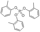磷酸三(2-甲苯)酯;磷酸邻三甲苯酯;磷酸邻三甲酚酯;磷酸三甲苯酚酯分子式结构图