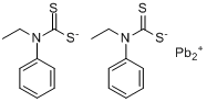 乙苯基二硫代甲酸铅盐分子式结构图