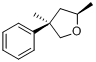顺-四氢化-2,4-二甲基-4-苯基呋喃分子式结构图