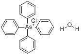 四苯砷氯一水分子式结构图