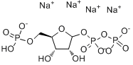 α-D-Ribosyldiphosphate5-phosphatepentasodiumsalt分子式结构图