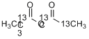 乙酸酐-13C4分子式结构图