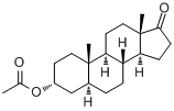 乙酸雄甾酮分子式结构图