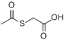 S-乙酰巯基乙酸分子式结构图