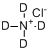 氯化铵-d4分子式结构图