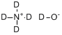 重水氨基-d4分子式结构图