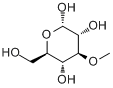 3-O-甲基葡萄糖分子式结构图