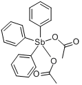 三苯基锑双乙酸酯分子式结构图