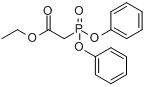 二苯氧基磷基乙酸乙酯分子式结构图