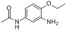 N-(3-氨基-4-乙氧基苯基)乙酰胺分子式结构图