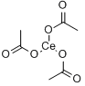 水合乙酸鈰英文名称：aceticacid,ceriumsalt,hydrate分子式结构图