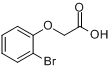 2-溴苯氧基乙酸分子式结构图