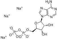 腺苷5-二磷酸三钠分子式结构图
