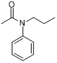 N-丙基乙酰苯胺分子式结构图