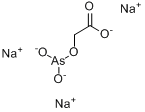 胂酸基乙酸钠盐分子式结构图