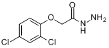 2,4-二氯苯氧乙酰肼分子式结构图