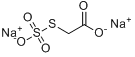 (磺基硫基)乙酸二钠盐分子式结构图