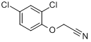 2,4-二氯苯氧基乙腈分子式结构图