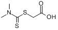 S-(N,N-二甲硫甲酰)巯基乙酸分子式结构图