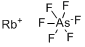 六氟砷(V)酸铷分子式结构图