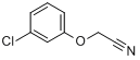 3-氯苯氧基乙腈分子式结构图
