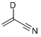 丙烯腈-2-d分子式结构图