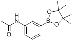 3-乙酰胺基苯硼酸频哪醇酯分子式结构图